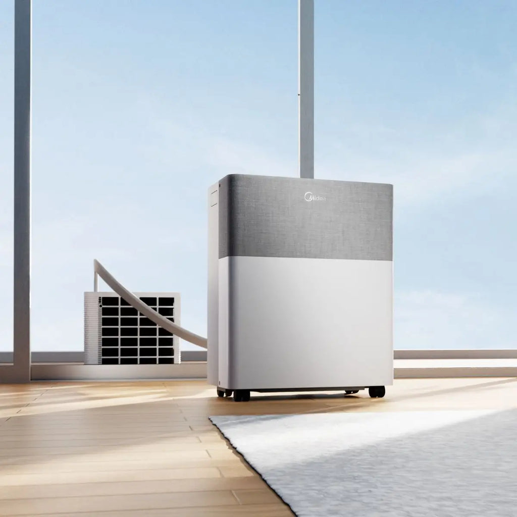 Midea PortaSplit Mobile Split-Klimaanlage 3,5 kW – 12.000 BTU – Leistungsstarke Kühlung, Heizung & Entfeuchtung